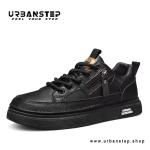 Men’s Premium PU Leather Sneakers – Stylish International Design at Factory Price