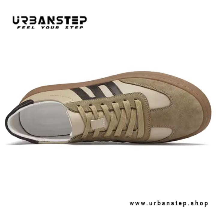Retro Leather Skate Sneakers for Men – Lightweight, Breathable & Handmade Comfort