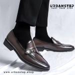 Men’s Retro Low-Top Leather Shoes – Four-Season Business & Casual Flats
